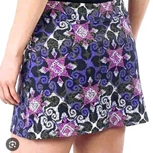 Tranquility by Colorado Clothing Purple and Black Skort
